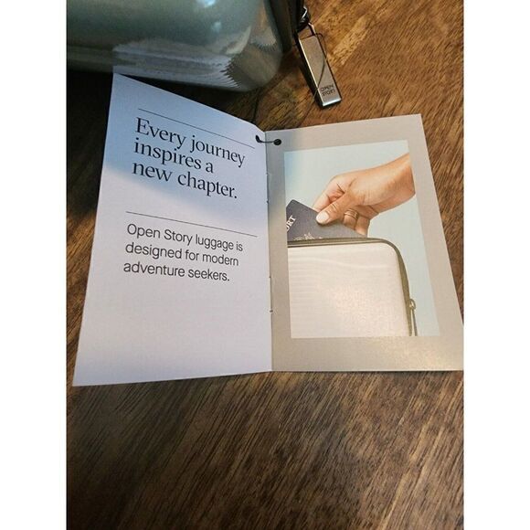 COPY 2- Open Story Hardside Mini Luggage Case -Sage Green, NWT - Picture 3 of 12